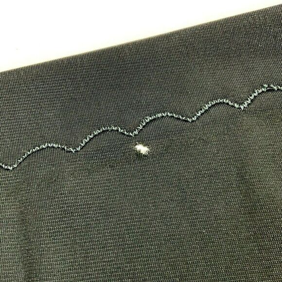 Sears Ladies Full Slip 36 Bust Black Nylon Silky Adjustable Straps Vintage - Picture 7 of 8